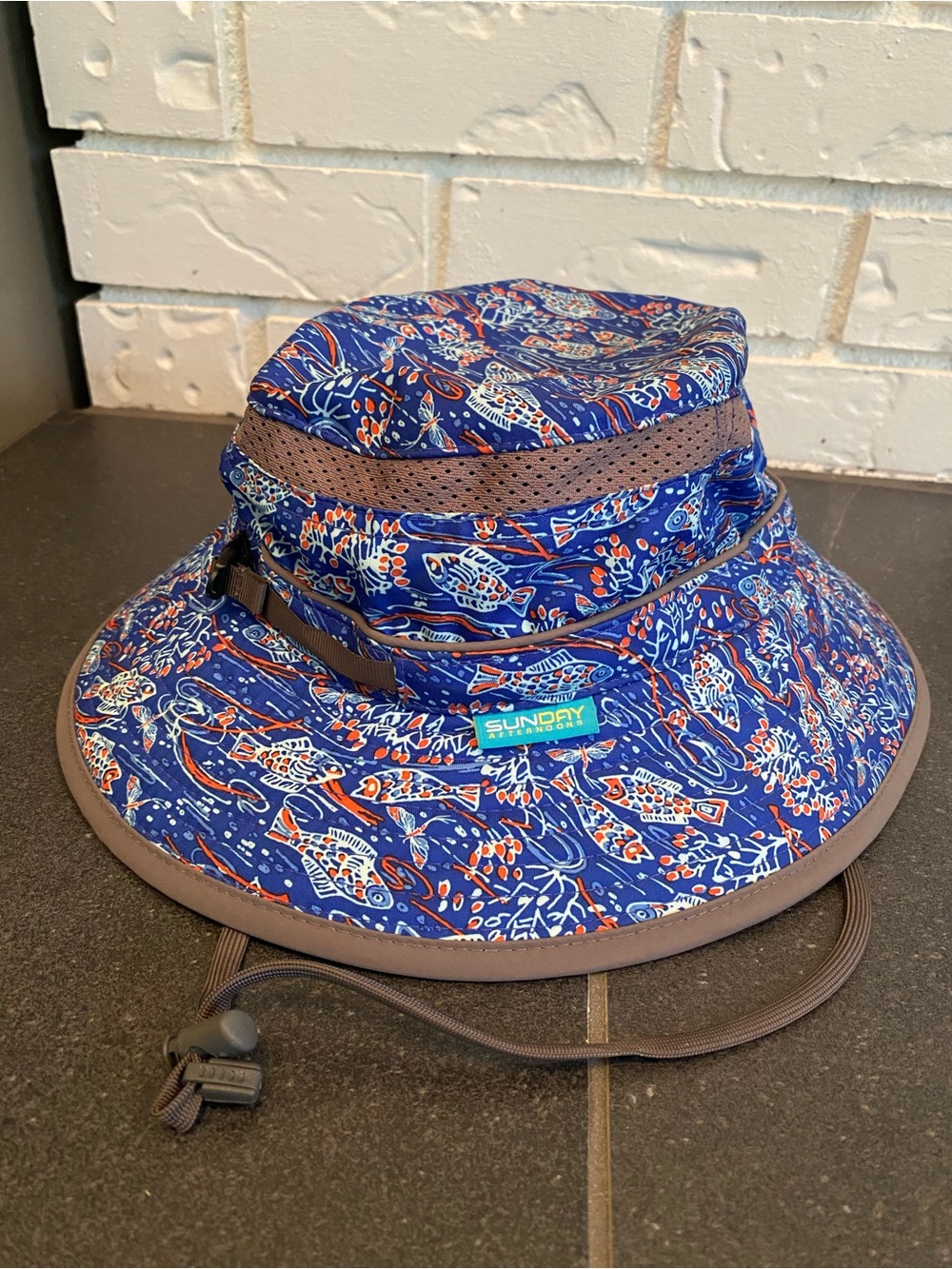 Sunday Afternoons Wild River Bucket Sun Hat Size Large (6-12 yrs)